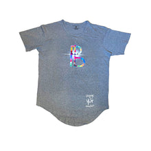 Load image into Gallery viewer, pozItive behaviŪr Swoop tee-Athletic Heather