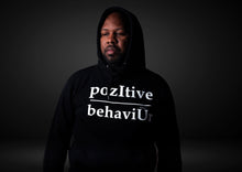 Load image into Gallery viewer, pozItive behaviŪr Jogger Set-Black with White