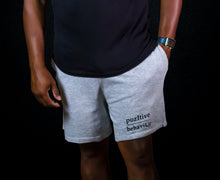 Load image into Gallery viewer, pozItive behaviŪr shorts-Grey