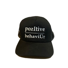 Load image into Gallery viewer, Cap Black w/White Writing