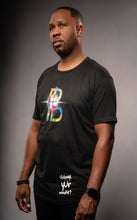 Load image into Gallery viewer, pozItive behaviŪr Swoop tee-Black