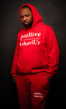 Load image into Gallery viewer, pozItive behaviŪr Jogger Set-Red