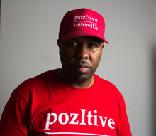 Load image into Gallery viewer, Cap Red w/White Writing