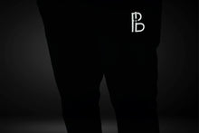 Load image into Gallery viewer, pozItive behaviŪr Jogger Set-Black with White
