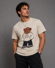 Load image into Gallery viewer, Bem the Bear- Cream Tee
