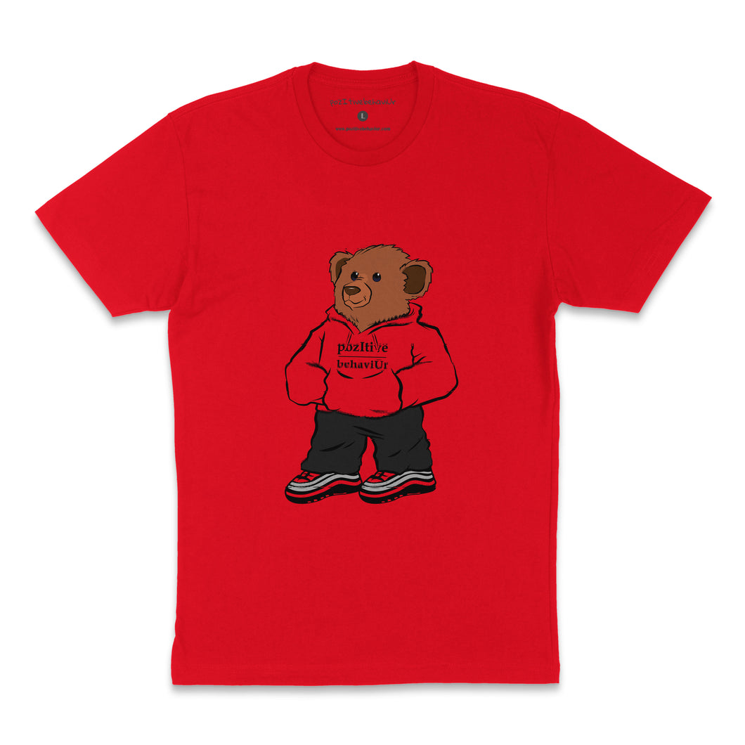 Bem the Bear- Red Tee