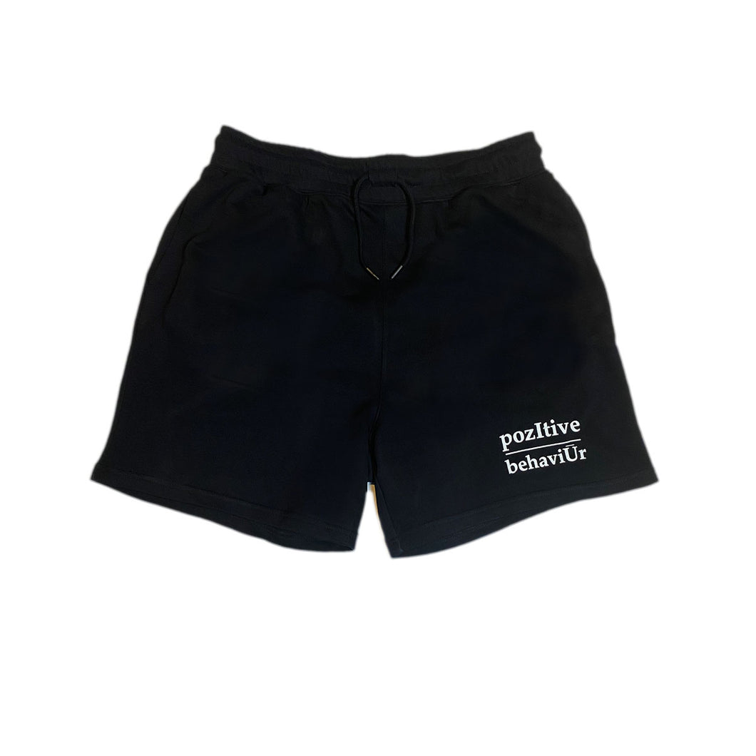 pozItive behaviŪr shorts-Black