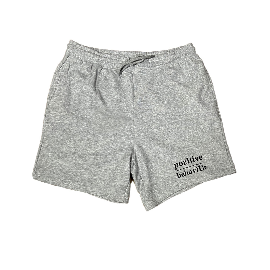 pozItive behaviŪr shorts-Grey