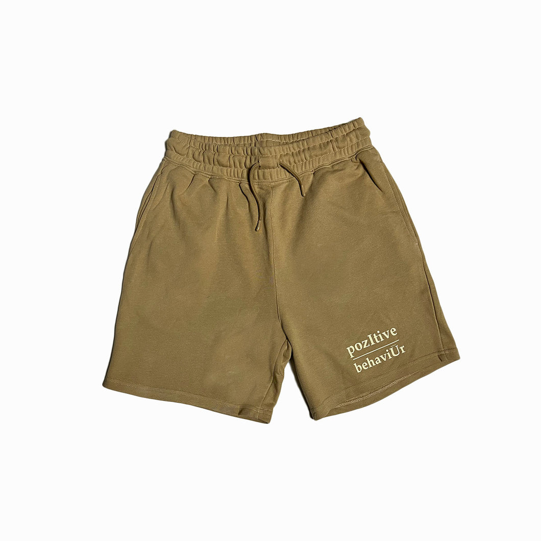 pozItive behaviŪr shorts-Tan