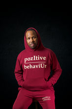 Load image into Gallery viewer, pozItive behaviŪr Jogger Set-Burgundy
