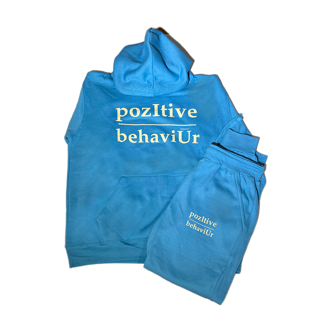 pozItive behaviŪr Jogger Set-Light Blue